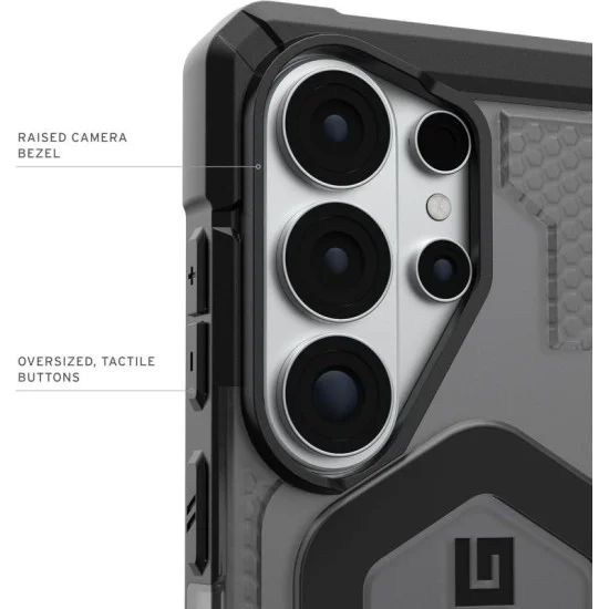 UAG Pathfinder Clear w/Magnet Case for Galaxy S26 Ultra - Ash / Black